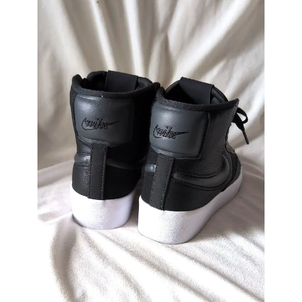 Nike Women's Blazer Mid Victory 'Black Off Noir' High Cut Sneakers